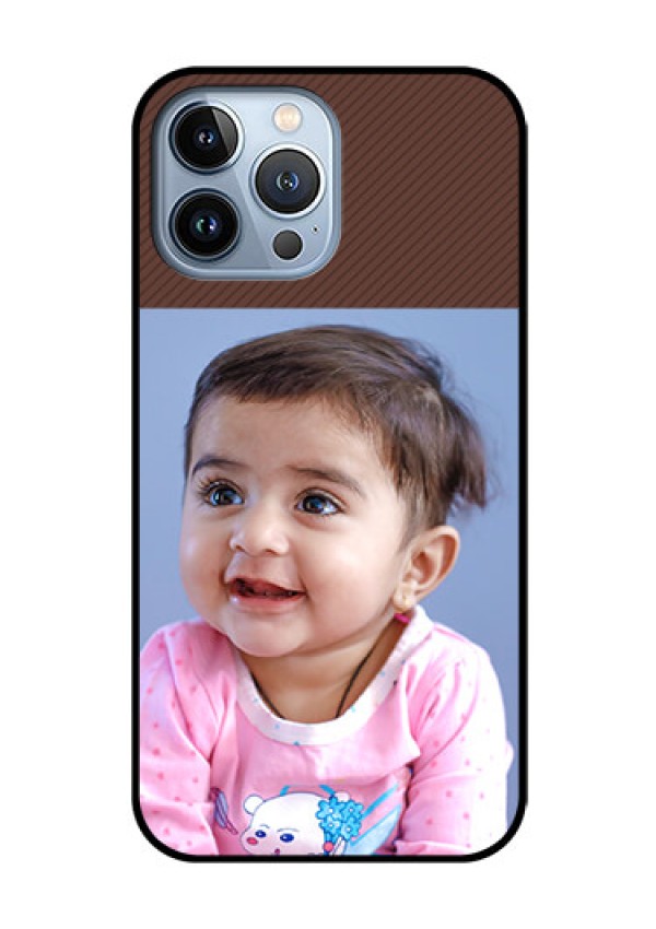 iPhone 13 Pro Max Custom Glass Mobile Case - Elegant Case Design