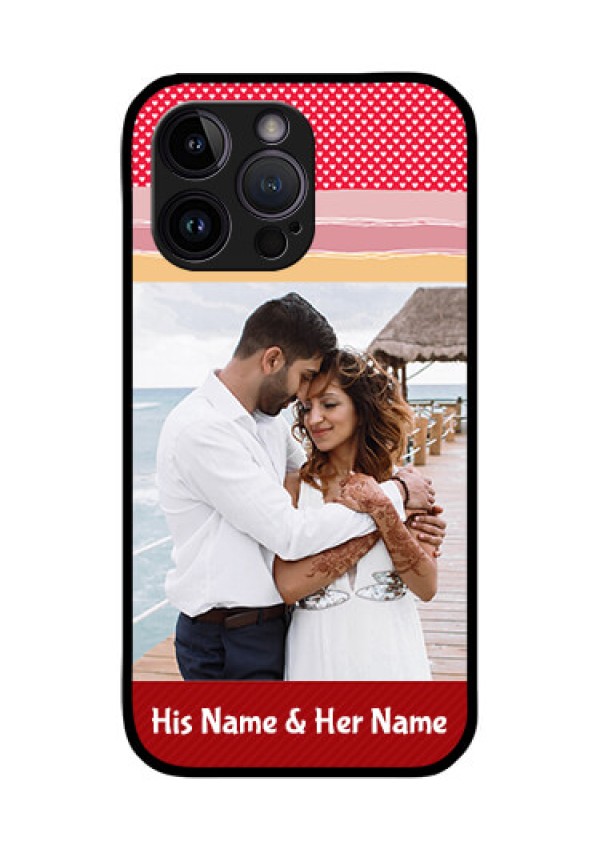 iPhone 14 Pro Custom Glass Mobile Case - Premium Case Design