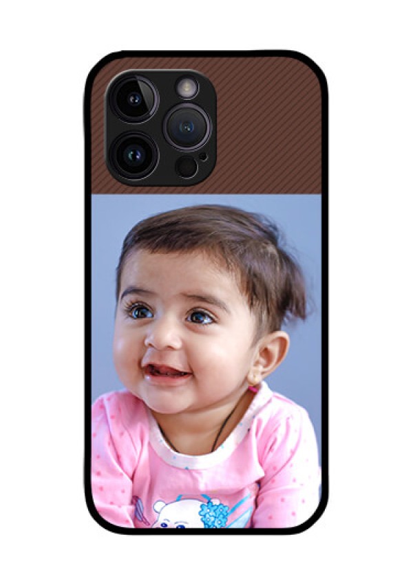 iPhone 14 Pro Custom Glass Mobile Case - Elegant Case Design