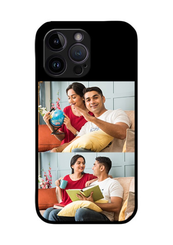 iPhone 14 Pro 2 Images on Glass Phone Cover