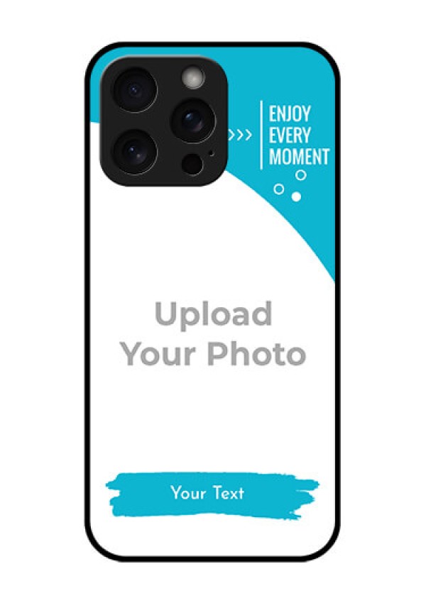 iPhone 15 Pro Max Custom Glass Phone Case - Happy Moment Design