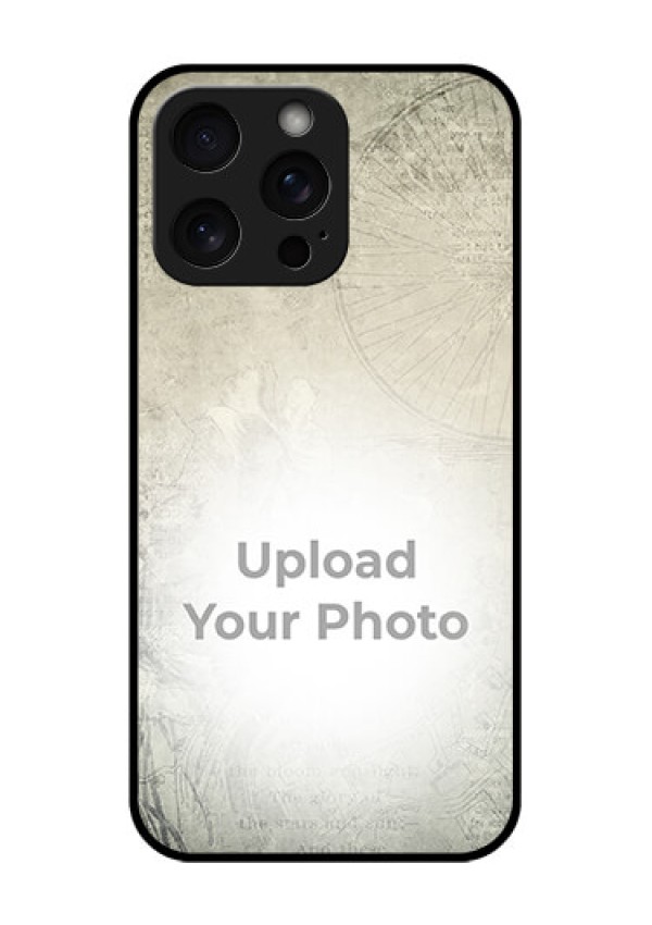 iPhone 15 Pro Max Custom Glass Phone Case - With Vintage Design