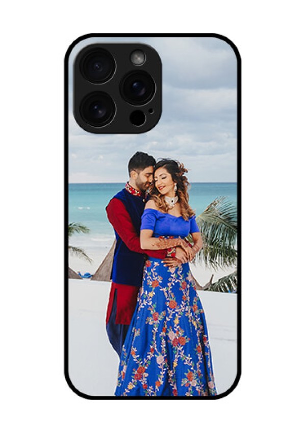 iPhone 16 Pro Max Custom Glass Phone Case - Upload Full Picture Design