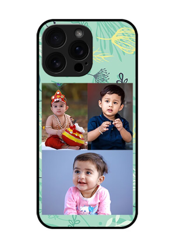 iPhone 16 Pro Max Custom Glass Phone Case - Forever Family Design