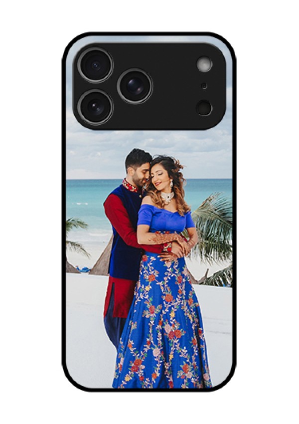 Apple iPhone 17 Pro Max Custom Glass Phone Case - Upload Full Picture Design