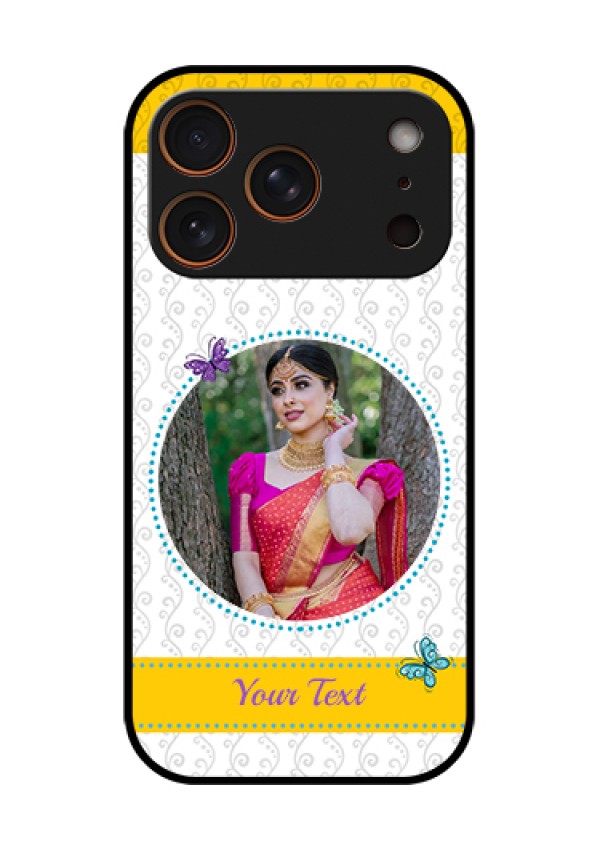 Apple iPhone 17 Pro Custom Glass Phone Case - Girls Premium Case Design