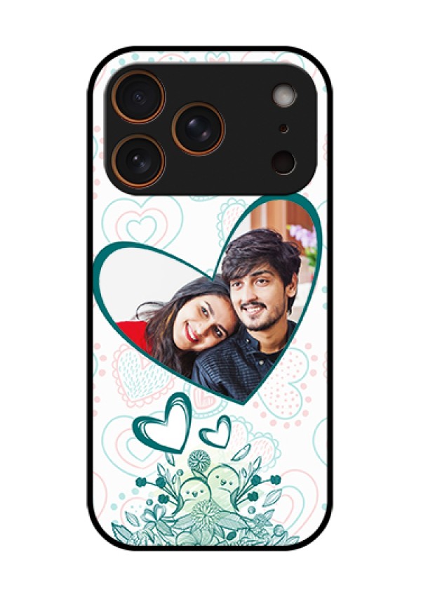 Apple iPhone 17 Pro Custom Glass Phone Case - Premium Couple Design