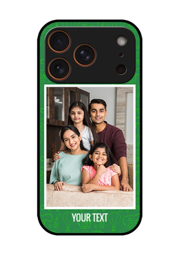 Apple iPhone 17 Pro Custom Glass Phone Case - Picture Upload Design