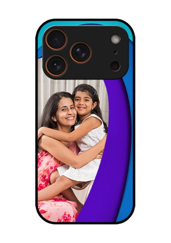 Apple iPhone 17 Pro Custom Glass Phone Case - Simple Pattern Design