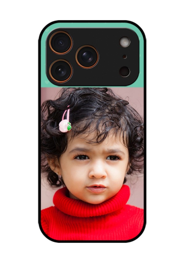 Apple iPhone 17 Pro Custom Glass Phone Case - Lovers Picture Design