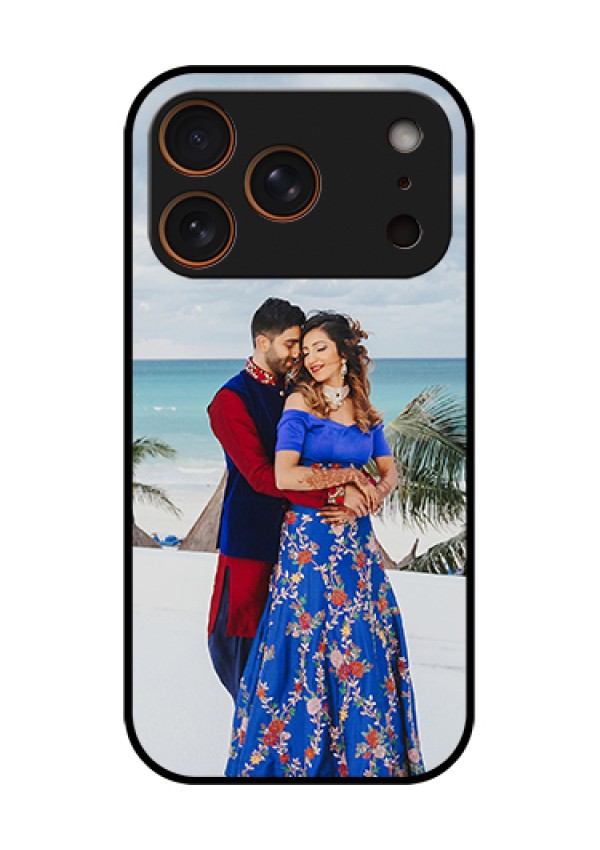 Apple iPhone 17 Pro Custom Glass Phone Case - Upload Full Picture Design