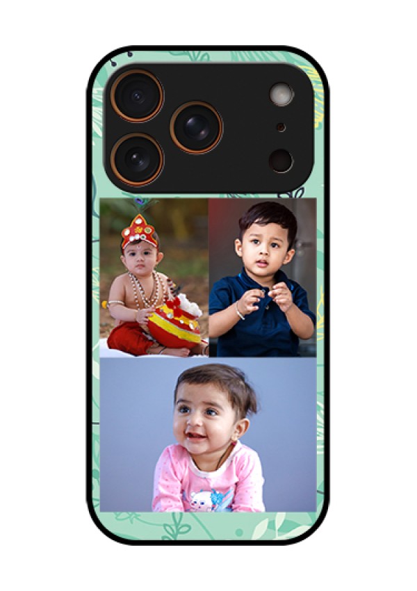 Apple iPhone 17 Pro Custom Glass Phone Case - Forever Family Design