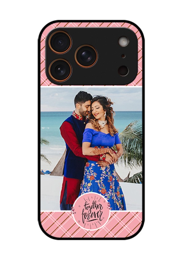 Apple iPhone 17 Pro Custom Glass Phone Case - Together Forever Design