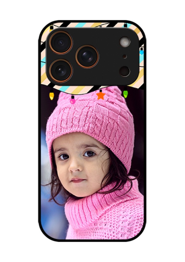 Apple iPhone 17 Pro Custom Glass Phone Case - Lights Hanging Design