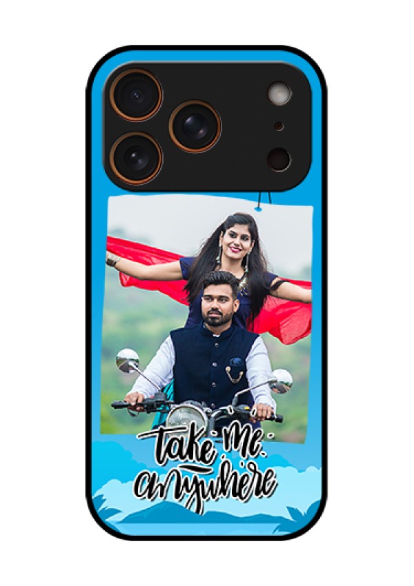 Apple iPhone 17 Pro Custom Glass Phone Case - Traveller Design