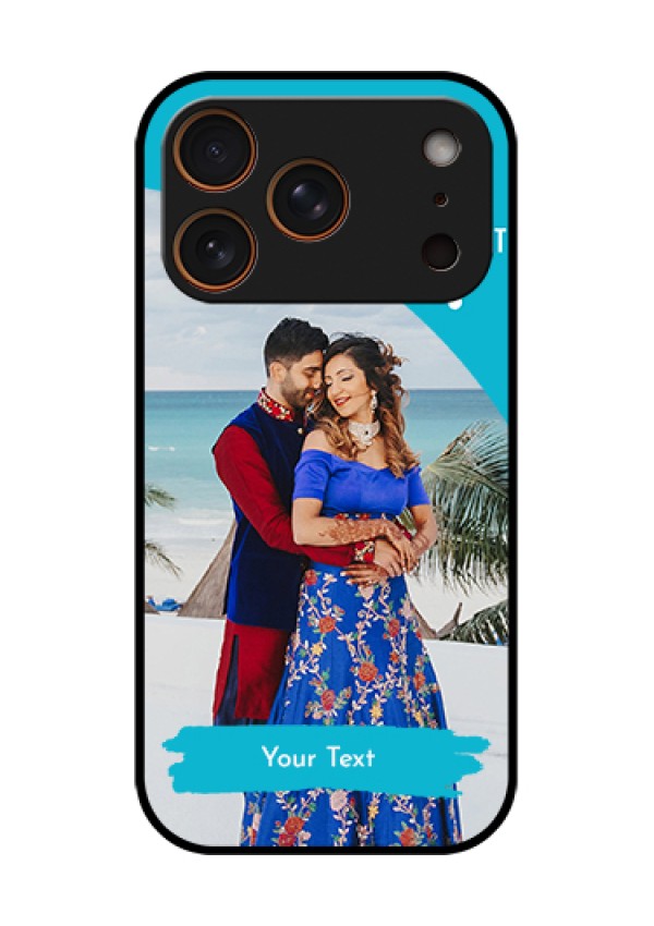 Apple iPhone 17 Pro Custom Glass Phone Case - Happy Moment Design