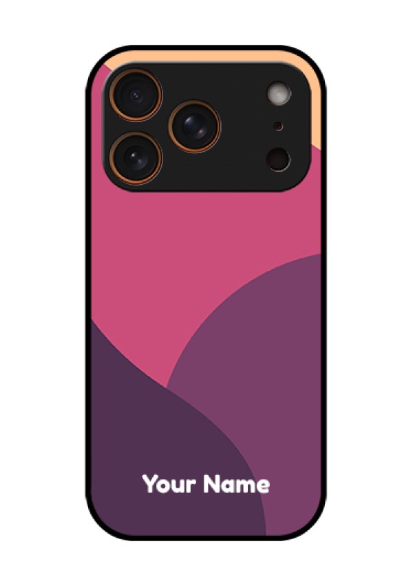 Apple iPhone 17 Pro Custom Glass Phone Case - Mixed Multi - Colour Abstract Art Design