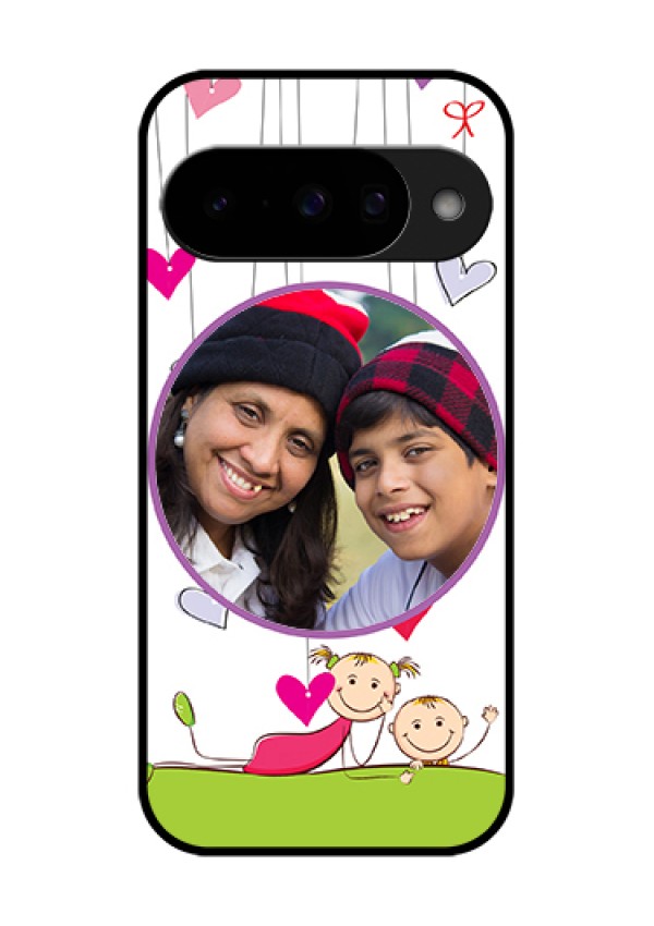 Google Pixel 10 5G Custom Glass Phone Case - Cute Kids Phone Case Design