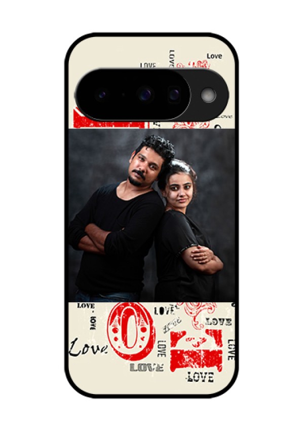 Google Pixel 10 5G Custom Glass Phone Case - Trendy Love Design Case