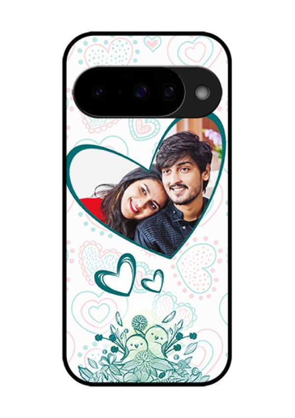 Google Pixel 10 5G Custom Glass Phone Case - Premium Couple Design