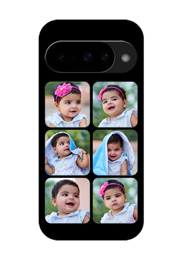 Google Pixel 10 5G Custom Glass Phone Case - Multiple Pictures Design