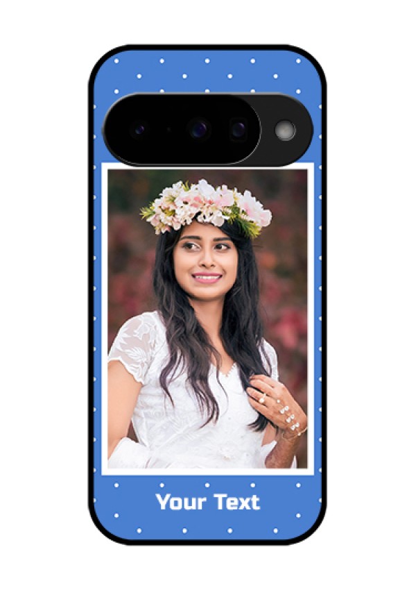 Google Pixel 10 5G Custom Glass Phone Case - Polka Dots Design