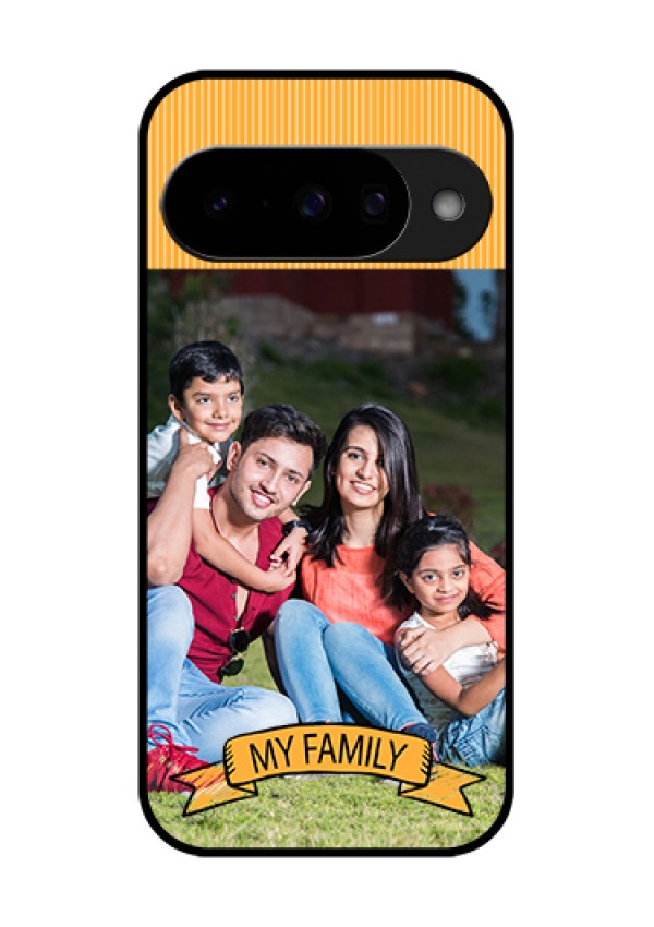 Google Pixel 10 5G Custom Glass Phone Case - My Family Design