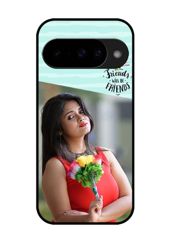Google Pixel 10 5G Custom Glass Phone Case - Friends Picture Icon Design