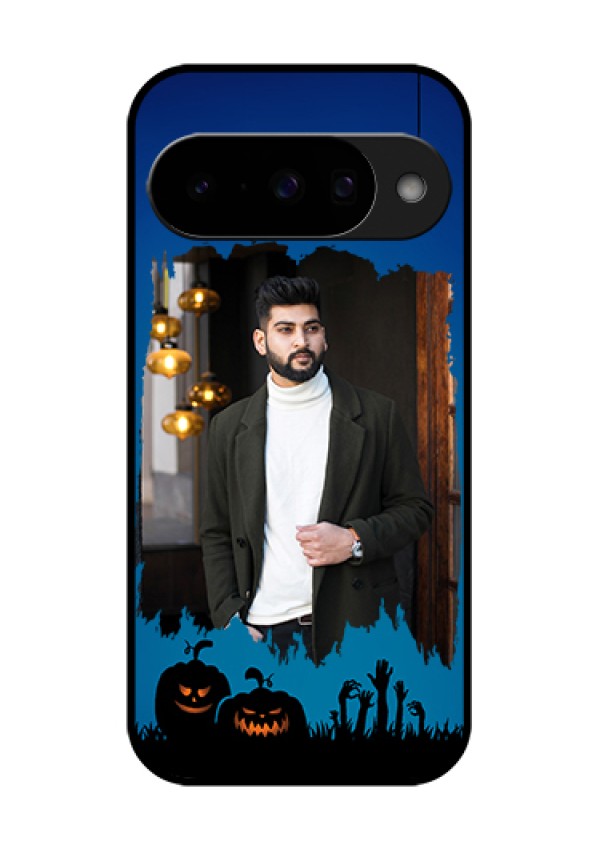 Google Pixel 10 5G Custom Glass Phone Case - With Pro Halloween Design
