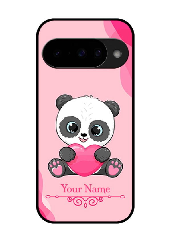 Google Pixel 10 5G Custom Glass Phone Case - Cute Panda Design