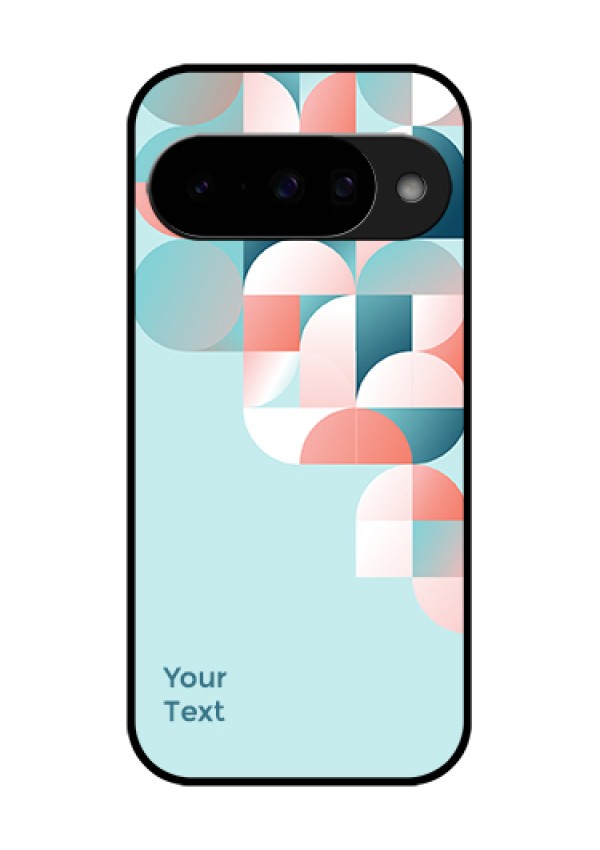 Google Pixel 10 5G Custom Glass Phone Case - Stylish Semi - Circle Pattern Design