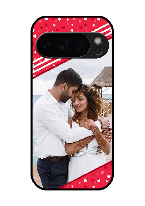 Google Pixel 10 Pro 5G Custom Glass Phone Case - Valentines Gift Design