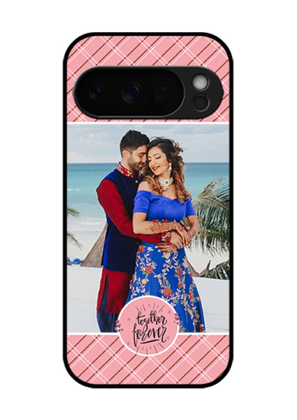 Google Pixel 10 Pro 5G Custom Glass Phone Case - Together Forever Design