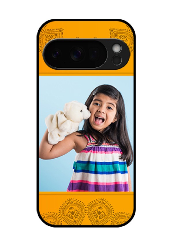 Google Pixel 10 Pro 5G Custom Glass Phone Case - Photo Wedding Design