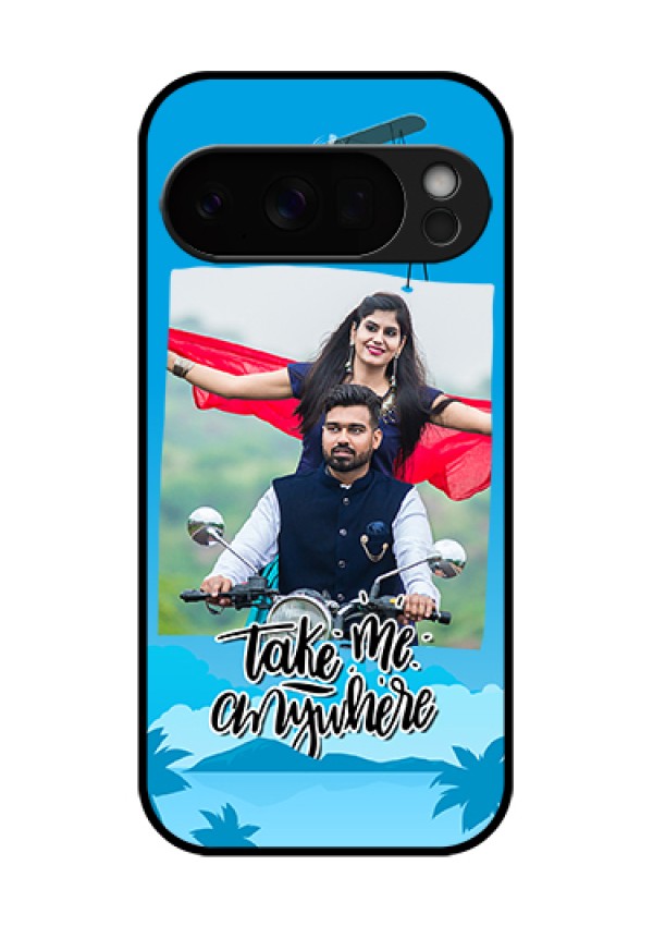 Google Pixel 10 Pro 5G Custom Glass Phone Case - Traveller Design