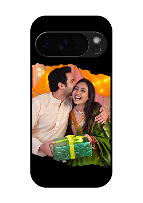 Google Pixel 10 Pro 5G Custom Glass Phone Case - Tear - Off Design