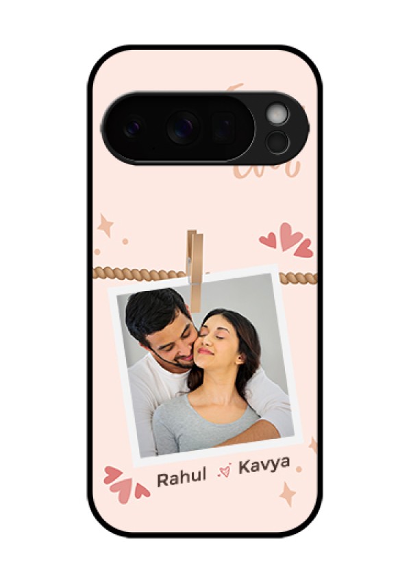 Google Pixel 10 Pro 5G Custom Glass Phone Case - Forever And Ever Love Design