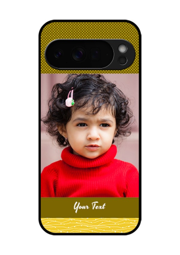 Google Pixel 10 Pro Xl 5G Custom Glass Phone Case - Simple Green Color Design
