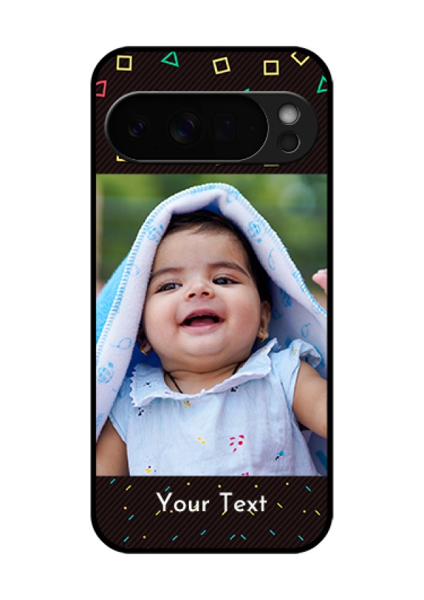 Google Pixel 10 Pro Xl 5G Custom Glass Phone Case - With Confetti Birthday Design