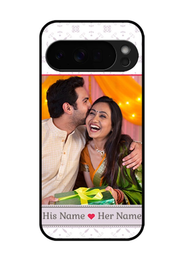 Google Pixel 10 Pro Xl 5G Custom Glass Phone Case - With Photo And Ethnic Design