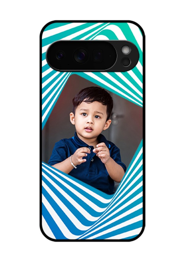 Google Pixel 10 Pro Xl 5G Custom Glass Phone Case - Abstract Spiral Design