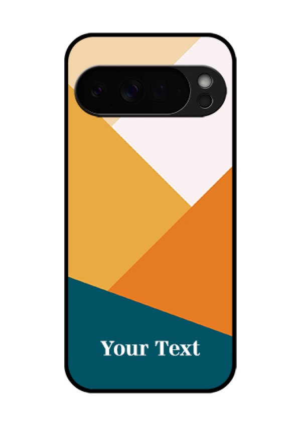 Google Pixel 10 Pro Xl 5G Custom Glass Phone Case - Stacked Multi - Colour Design