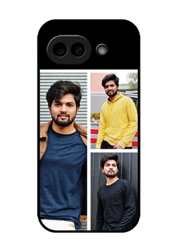 Google Pixel 10A 5G Custom Glass Phone Case - Upload Multiple Picture Design