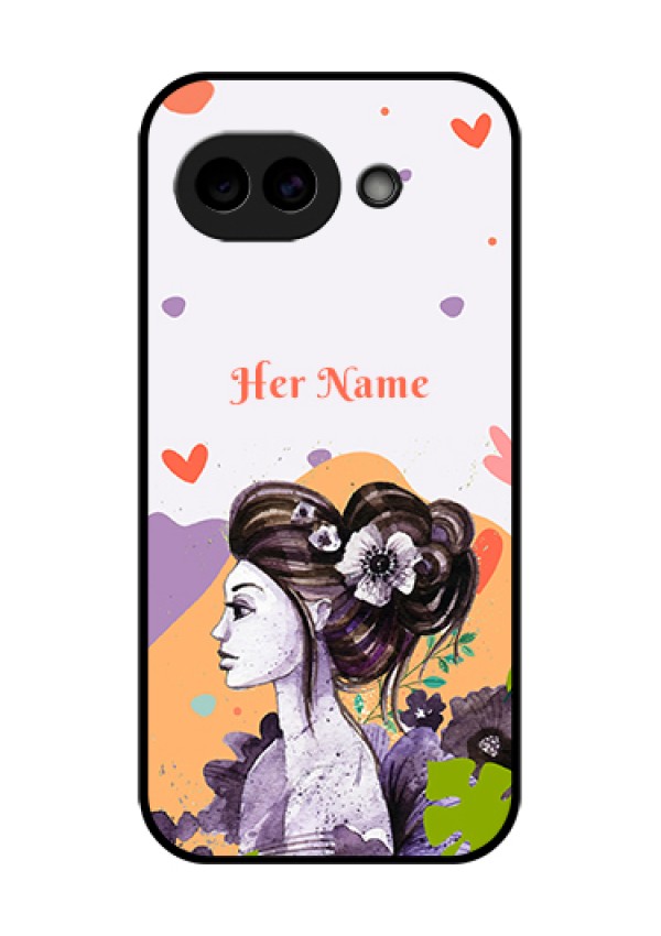 Google Pixel 10A 5G Custom Glass Phone Case - Woman And Nature Design