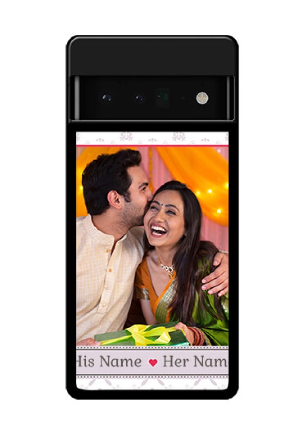 Google Pixel 6 Pro 5G Custom Glass Phone Case - With Photo And Ethnic Design