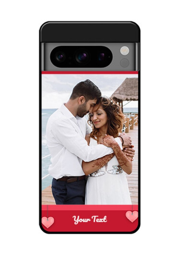 Google Pixel 8 Pro 5G Custom Glass Phone Case - Valentines Day Design