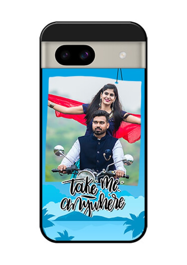 Google Pixel 8A 5G Custom Glass Phone Case - Traveller Design