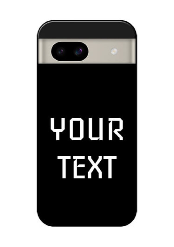 Google Pixel 8A 5G Custom Glass Phone Case - Your Name Design