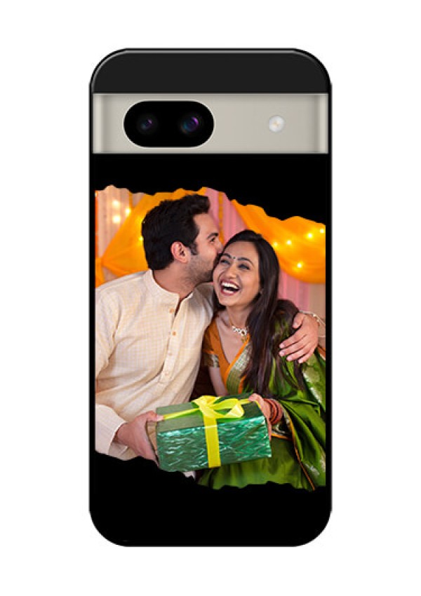 Google Pixel 8A 5G Custom Glass Phone Case - Tear - Off Design