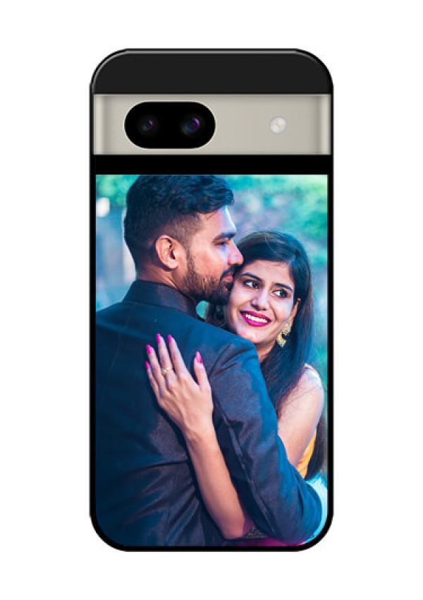 Google Pixel 8A 5G Custom Glass Phone Case - Upload Full Picture With Custom Color Design